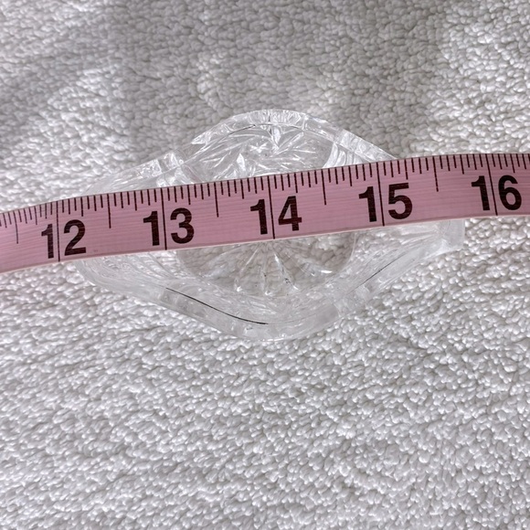 Vintage Clear Glass Swan Trinket Dish - Picture 4 of 11